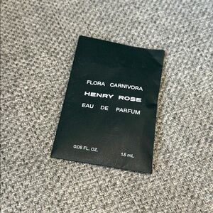 Henry Rose Flora Carnivora Eau de Parfum Sample